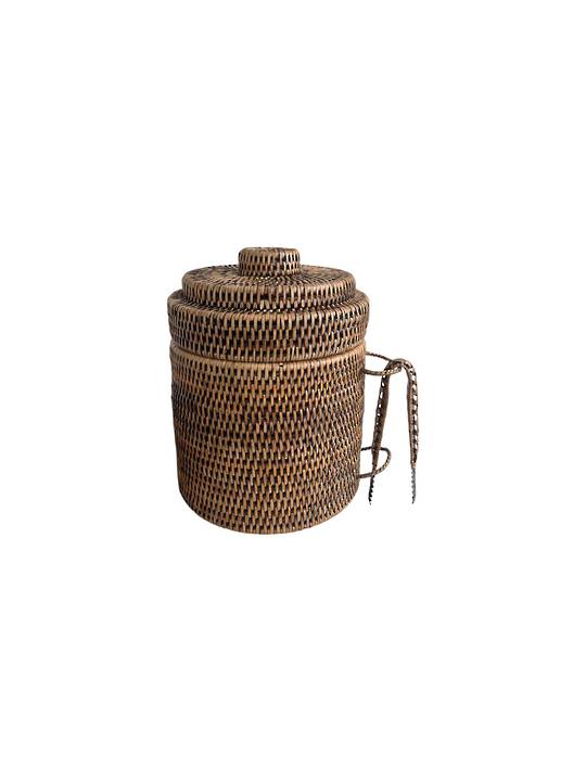 RATTAN ICE BUCKET
