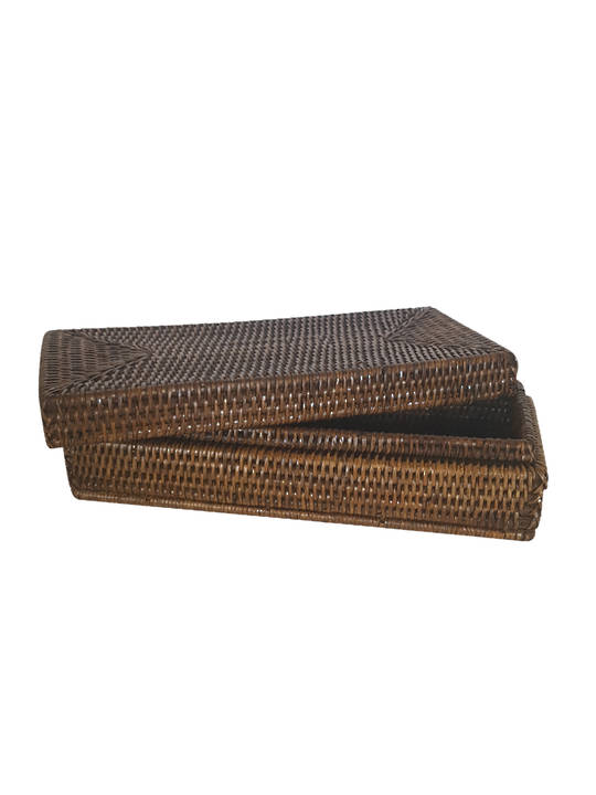 AMENITY BASKET W LID 33CM