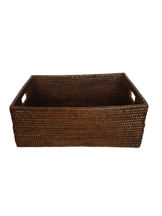 HIGH DOMESTIC BASKET WITH HANDGRIPS 50X40