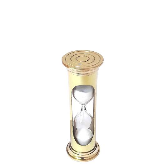 BRASS PIPE SAND TIMER (2 MINUTE)