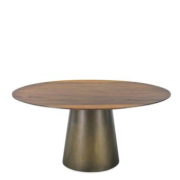 MALIBU DINING TABLE ROUND WITH CONE BASE