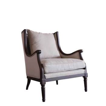 PLANTATION FABRIC OCCASIONAL CHAIR