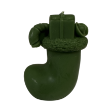green boot candle