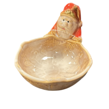 santa nut bowl