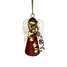 Red metal angel