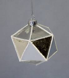 FACETED MIRROR GLASS BALL (12)