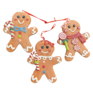 Set 3 Gingerbread hangers