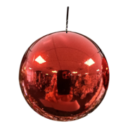 25cmd red shiny hanging ball