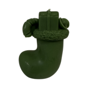green boot candle