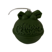 green ball candle