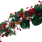 HOLLY/BERRY/NUT GARLAND