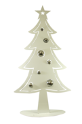 100CMH METAL WHITE CHRISTMAS TREE