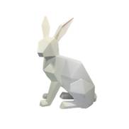 WHITE CUBIC BUNNY