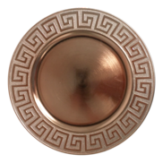 CHARGER PLATE - COPPER KEY (12)