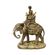 45CMH GOLD KING ON ELEPHANT