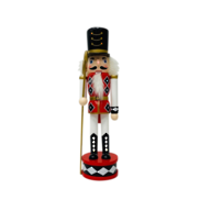 30CMH RED TOP NUTCRACKER WITH AXE Last one