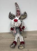 40CMH SITTING FROSTED DEER PLUSH