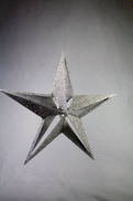 28CMH SILVER FIVE TIP CUT OUT STAR