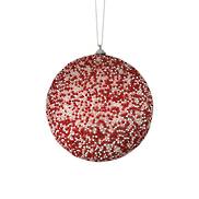 15cmd Red and White bead ball hanger (6)