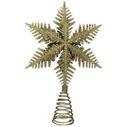 30cmh Gold snowflake tree topper (6)