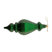 17.5cml green plastic spear drop (12)