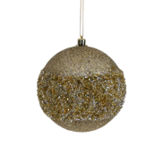 12.5cmd champagne glitter ball (12)