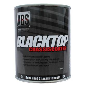KBS 8501 Black Top Chassis Coater Gloss Black 4 Litre