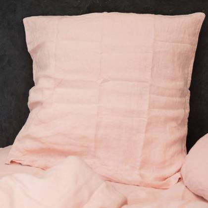 Bed & Philosophy pure linen Pillowcase - Euro Size. Available in 14 colours