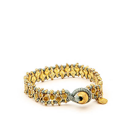 Bracelet Deva- gold blue (sold out)