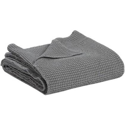 Portuguese Cotton Throw in Dark Grey - Large (sold out)
