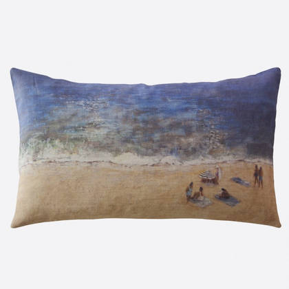 Maison Levy Journee a la Plage Cushion 50 x 30cm (available to order)