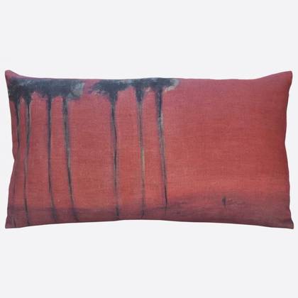 Maison Levy Palmiers Noirs Cushion 50 x 30cm (available to order)