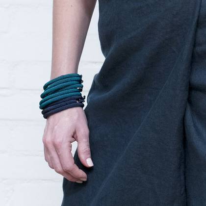 Thread Bracelet - Petrole