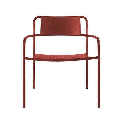 Tolix Patio range - Lounge Chair in Rouille Fauve (sold)