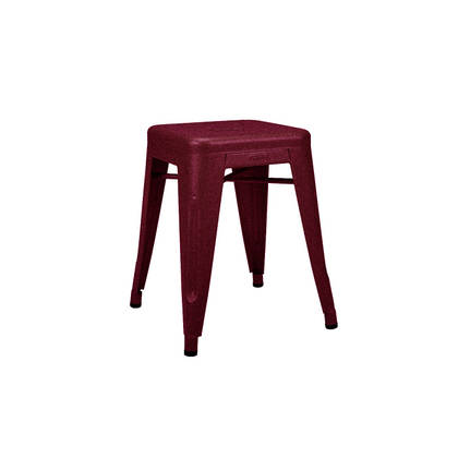 Tolix 45cm Stool - Bourgogne (available to order)