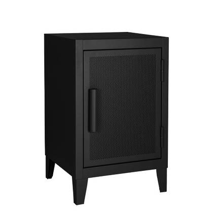 Tolix Bedside Cabinet 64cm - available in Matt Black (available to order in any of the Tolix colours)