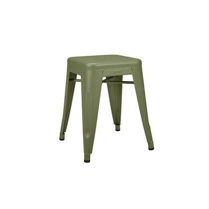Tolix 45cm Stool - Olive (available to order)