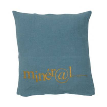 Bed & Philosophy pure linen Molly Cushion in Mineral (sold out)