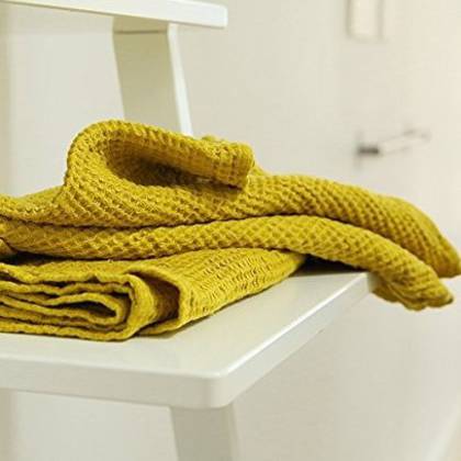 Pure Linen washed waffle Handtowel - 3 colourways (sold out)