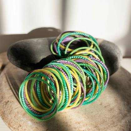 Jokko Bracelets from Mali Africa - Touch of Spring Set of 8