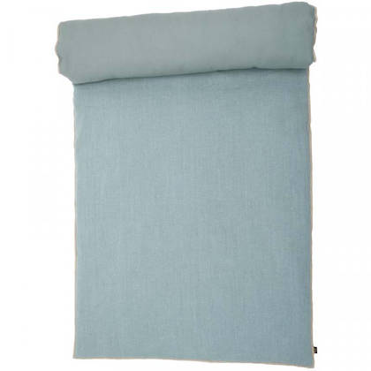 French Linen Sofa Mattress in Celadon - washable (sold out)
