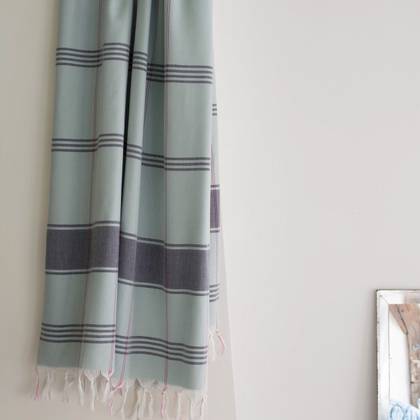 Turkish Organic Cotton Towel - Sea Green (sold out)