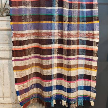 Moroccan Vintage Berber Blanket