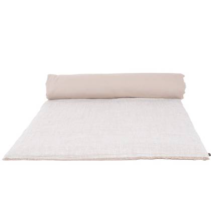 French Linen Sofa Mattress in Cuba Linen - washable