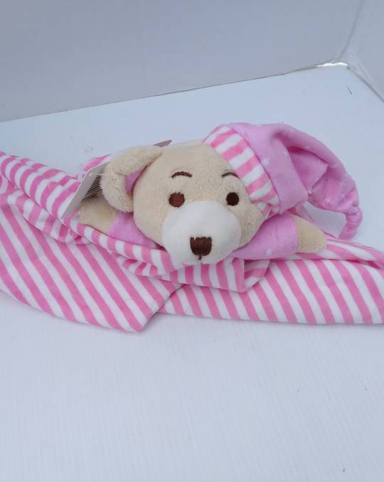 Babygirl small blankee with small toy