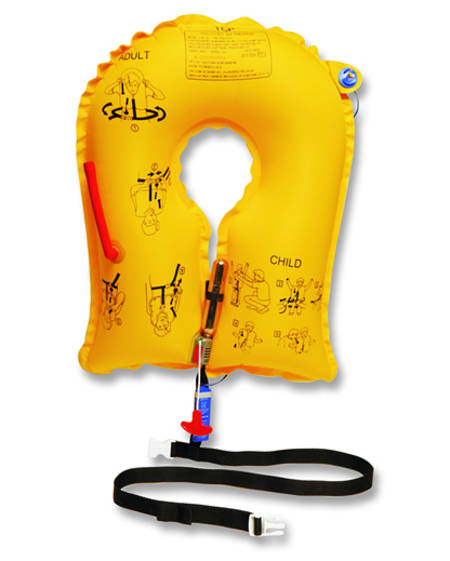 EAM UXF-35 Inflatable Aviation Lifejacket - (10 Year).  Adult/Child Size. CAA approved.