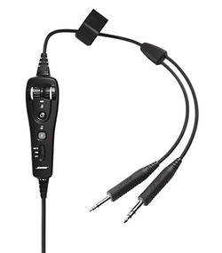 Bose A20 Cable Assembly (GA Dual Plug with Bluetooth) for fixed wing 327070-3020