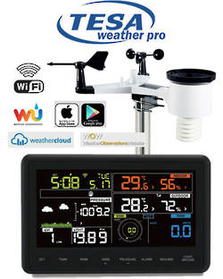 WS2900C-PRO TESA Prof 7 Inch Colour WIFI Weather Station