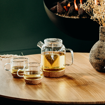 Branded Olsen Tea Set - Warm indulgence