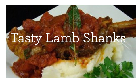 tasty lamb shanks